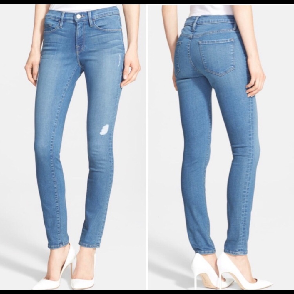 Frame Le Skinny De Jeanne Alberstone Jeans